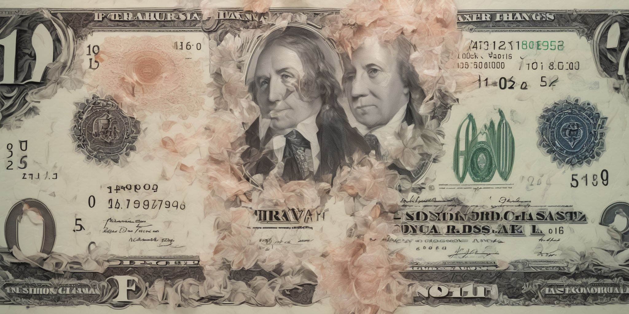 Exchange rate  in realistic, photographic style