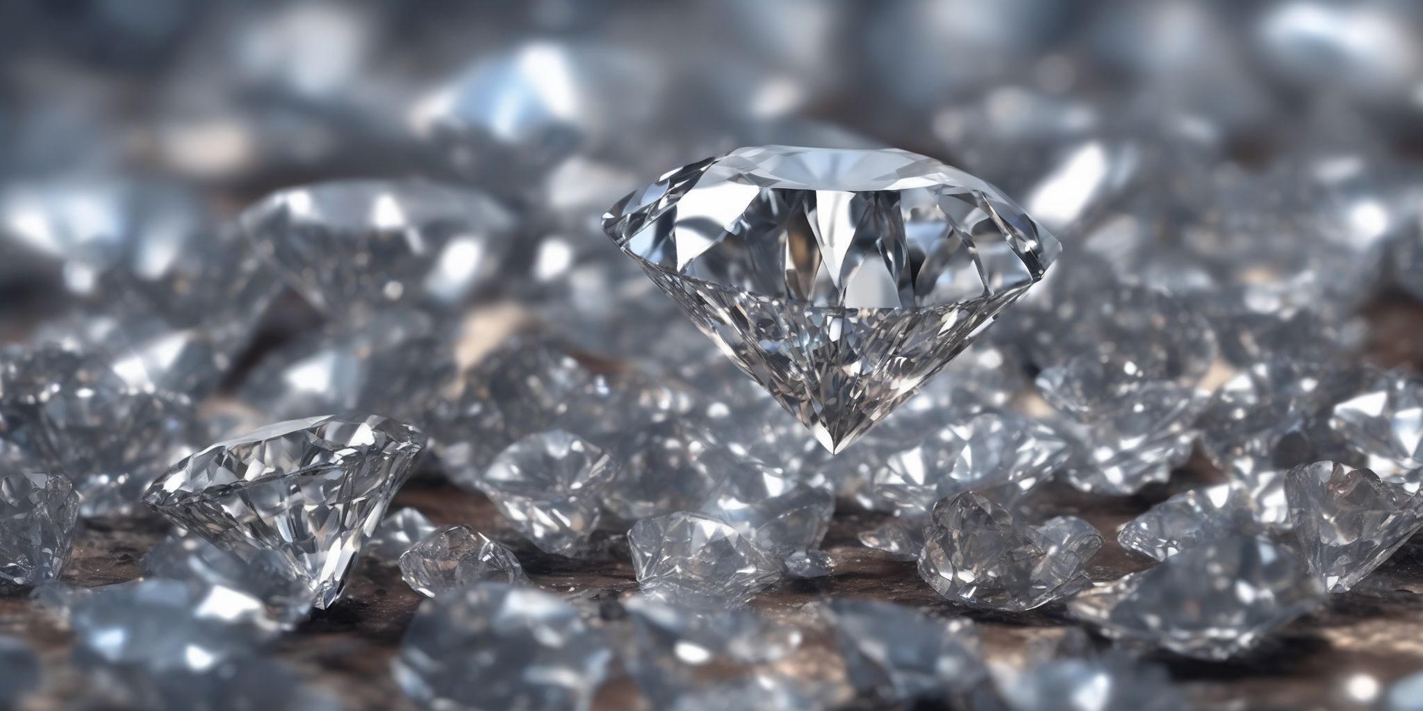 Diamond in the rough  in realistic, photographic style