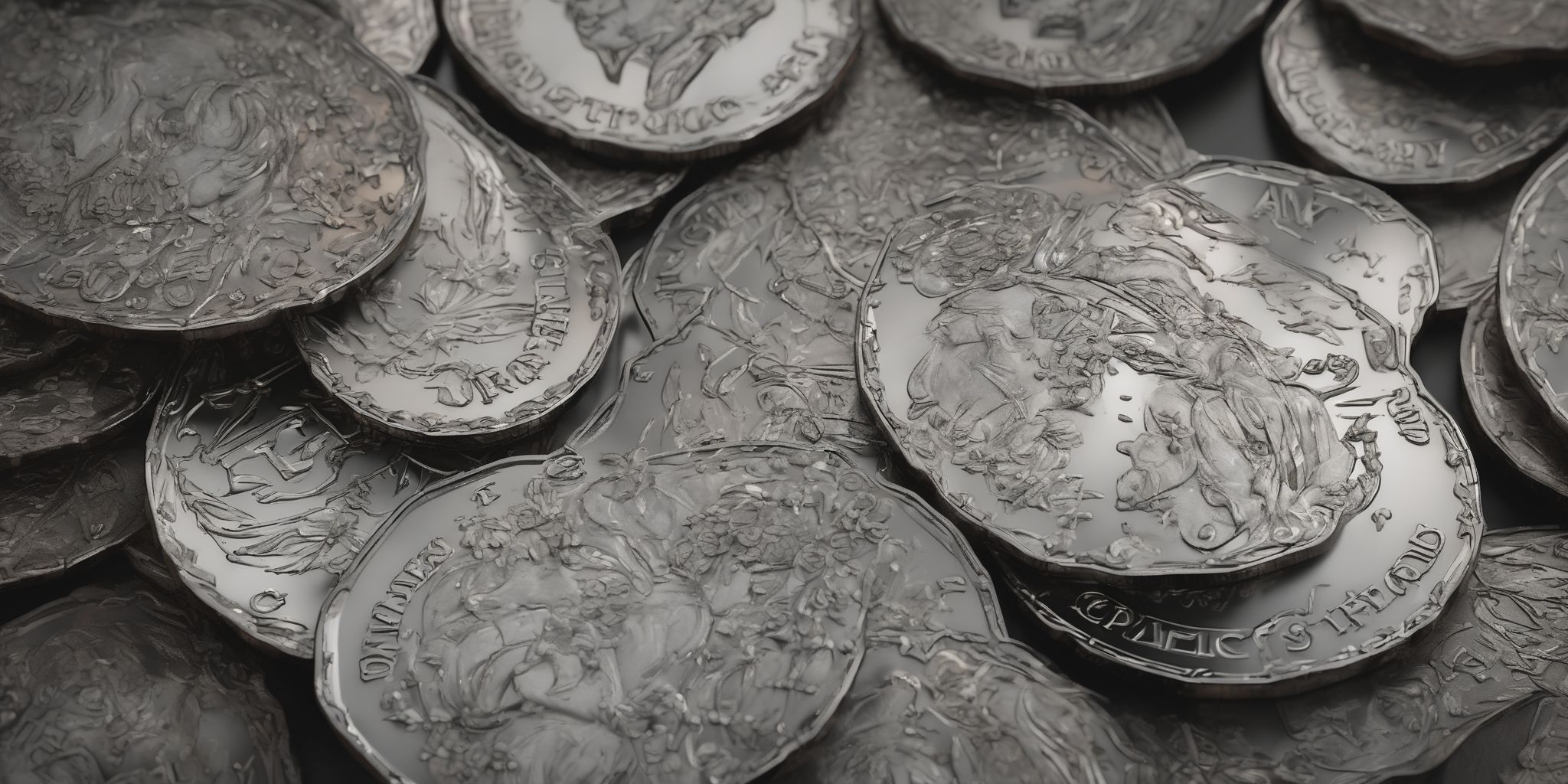 Coin  in realistic, photographic style