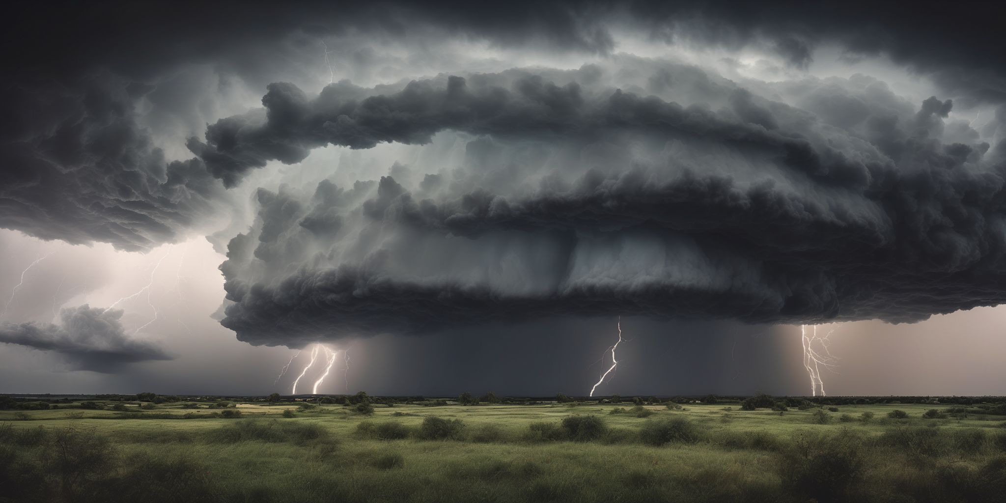 Storm  in realistic, photographic style