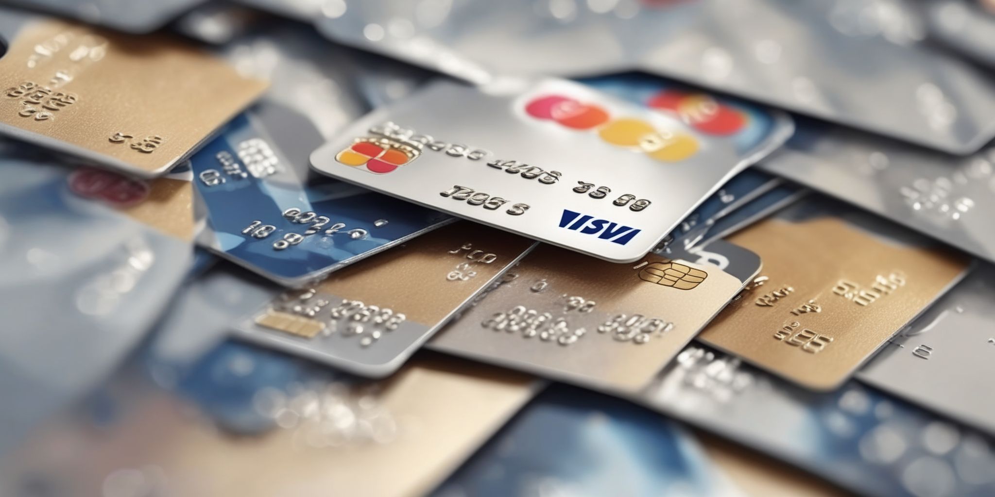 Credit card  in realistic, photographic style