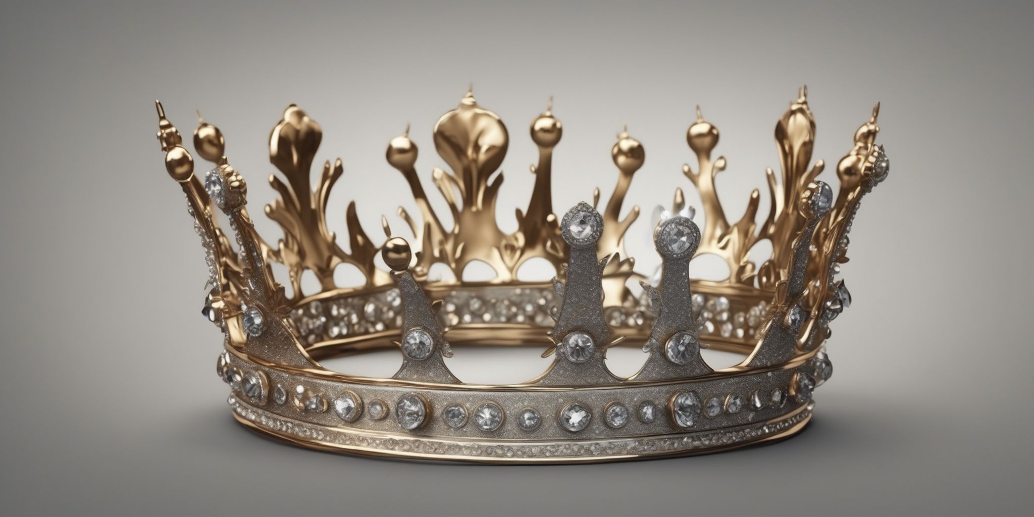 Crown  in realistic, photographic style