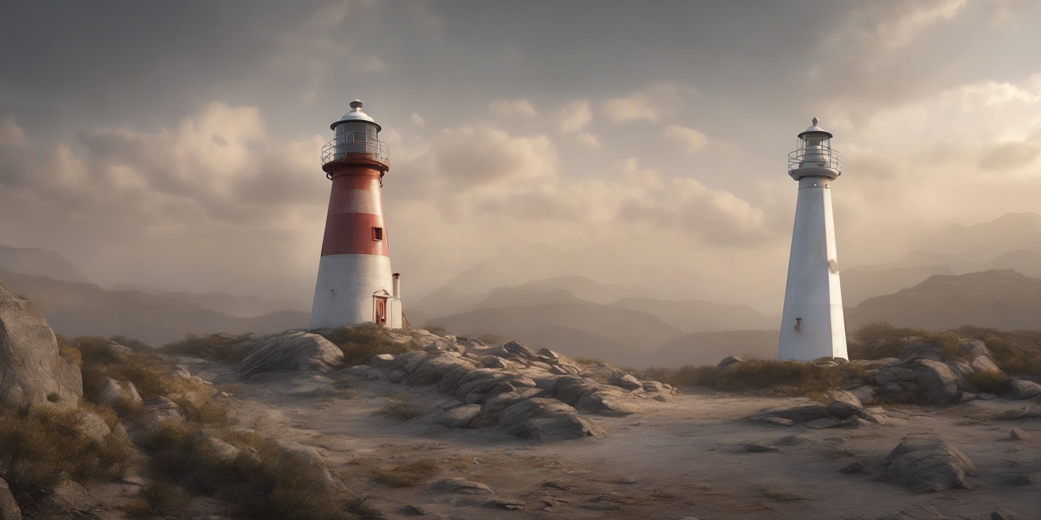 Beacon  in realistic, photographic style