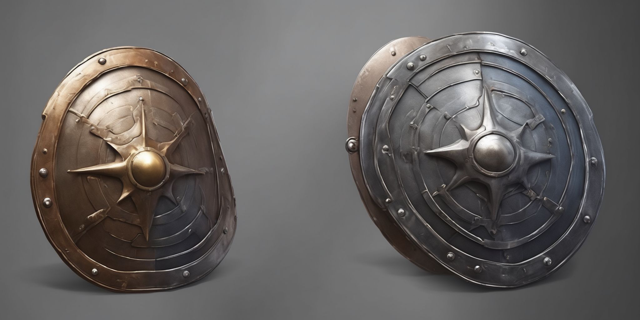 Shield  in realistic, photographic style