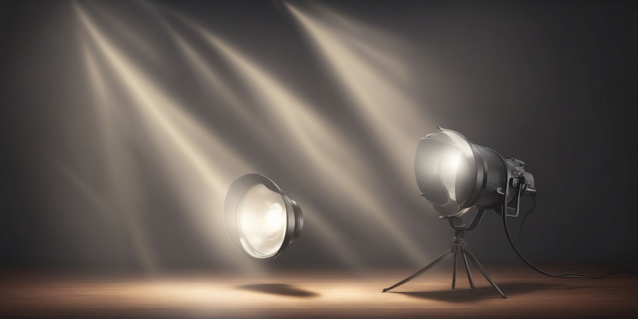 Spotlight  in realistic, photographic style
